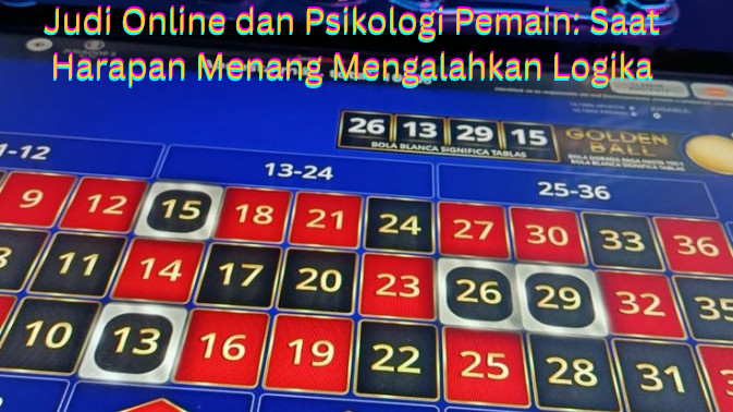Judi Online dan Psikologi Pemain: Saat Harapan Menang Mengalahkan Logika