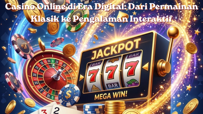 Casino Online di Era Digital: Dari Permainan Klasik ke Pengalaman Interaktif